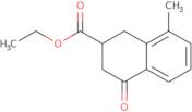 Ethyl 8-methyl-4-oxo-1,2,3,4-tetrahydronaphthalene-2-carboxylate