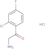 2-Amino-1-(2-chloro-4-fluorophenyl)ethan-1-one hydrochloride