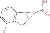 5-Chloro-1H,1aH,6H,6aH-cyclopropa[A]indene-1-carboxylic acid