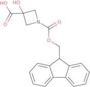 1-{[(9H-Fluoren-9-yl)methoxy]carbonyl}-3-hydroxyazetidine-3-carboxylic acid