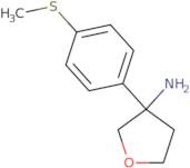 3-[4-(Methylsulfanyl)phenyl]oxolan-3-amine
