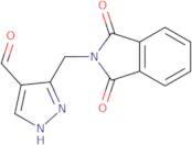 3-[(1,3-Dioxo-2,3-dihydro-1H-isoindol-2-yl)methyl]-1H-pyrazole-4-carbaldehyde