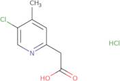 2-(5-Chloro-4-methylpyridin-2-yl)acetic acid hydrochloride