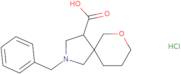 2-Benzyl-7-oxa-2-azaspiro[4.5]decane-4-carboxylic acid hydrochloride