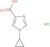 1-Cyclopropyl-1H-imidazole-4-carboxylic acid hydrochloride