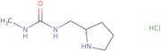 3-Methyl-1-[(pyrrolidin-2-yl)methyl]urea hydrochloride