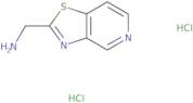 {[1,3]Thiazolo[4,5-c]pyridin-2-yl}methanamine dihydrochloride