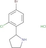 2-(4-Bromo-2-chlorophenyl)pyrrolidine hydrochloride