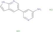 5-{1H-Pyrrolo[2,3-b]pyridin-5-yl}pyridin-3-amine dihydrochloride