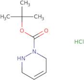 tert-Butyl 1,2,3,6-tetrahydropyridazine-1-carboxylate hydrochloride