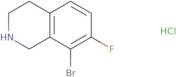 8-Bromo-7-fluoro-1,2,3,4-tetrahydroisoquinoline hydrochloride