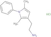 2-(2,5-Dimethyl-1-phenyl-1H-pyrrol-3-yl)ethan-1-amine hydrochloride