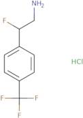 2-Fluoro-2-[4-(trifluoromethyl)phenyl]ethan-1-amine hydrochloride