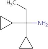 1,1-Dicyclopropylpropan-1-amine