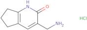 3-(Aminomethyl)-1H,2H,5H,6H,7H-cyclopenta[b]pyridin-2-one hydrochloride