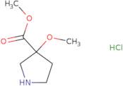 Methyl 3-methoxypyrrolidine-3-carboxylate hydrochloride