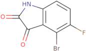 4-Bromo-5-fluoroindoline-2,3-dione