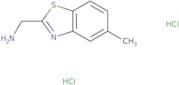 (5-Methyl-1,3-benzothiazol-2-yl)methanamine dihydrochloride