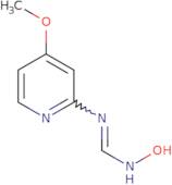 (E)-N-Hydroxy-N'-(4-methoxypyridin-2-yl)methanimidamide