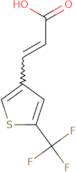 (2E)-3-[5-(Trifluoromethyl)thiophen-3-yl]prop-2-enoic acid