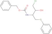 (2R,3R)-1-Chloro-2-hydroxy-3-[(benzyloxycarbonyl)amino]-4-(phenylthio)butane