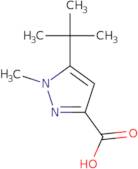 5-tert-Butyl-1-methyl-1H-pyrazole-3-carboxylic acid