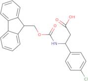 3-(4-Chlorophenyl)-3-({[(9H-fluoren-9-yl)methoxy]carbonyl}amino)propanoic acid
