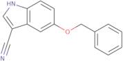 5-(Benzyloxy)-1H-indole-3-carbonitrile