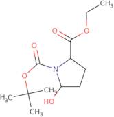 (2S)-1-tert-Butyl 2-ethyl 5-hydroxypyrrolidine-1,2-dicarboxylate