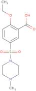 2-Ethoxy-5-[(4-methylpiperazin-1-yl)sulfonyl]benzoic acid