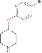 5-Bromo-2-(piperidin-4-yloxy)pyridine