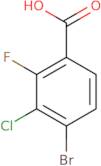 4-Bromo-3-chloro-2-fluorobenzoic acid