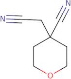 4-(Cyanomethyl)oxane-4-carbonitrile