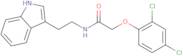 2-(2,4-dichlorophenoxy)-N-(2-indol-3-ylethyl)ethanamide