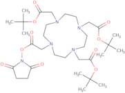[4,7-Bis-tert-butoxycarbonylmethyl-10-(2,5-dioxopyrrolidin-1-yloxycarbonylmethyl)-1,4,7,10-tetraazacyclododec-1-yl]-acetic acid tert -butyl ester