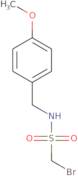 1-Bromo-N-[(4-methoxyphenyl)methyl]methanesulfonamide