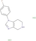 1-(4-Fluorophenyl)-1H,4H,5H,6H,7H-imidazo[4,5-c]pyridine dihydrochloride