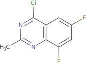 4-Chloro-6,8-difluoro-2-methylquinazoline