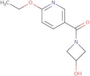(6-Ethoxypyridin-3-yl)(3-hydroxyazetidin-1-yl)methanone