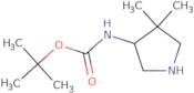 (S)-tert-Butyl (4,4-dimethylpyrrolidin-3-yl)carbamate