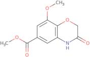 Methyl 8-methoxy-3-oxo-3,4-dihydro-2H-1,4-benzoxazine-6-carboxylate