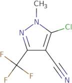 5-Chloro-1-methyl-3-(trifluoromethyl)-1H-pyrazole-4-carbonitrile