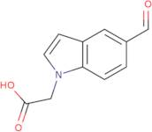 2-(5-Formyl-1H-indol-1-yl)acetic acid