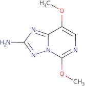 5,8-dimethoxy-[1,2,4]triazolo[1,5-c]pyrimidin-2(3H)-imine