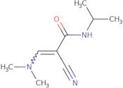 2-Cyano-3-(dimethylamino)-N-(propan-2-yl)prop-2-enamide