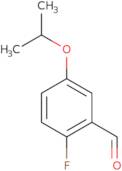 2-Fluoro-5-(propan-2-yloxy)benzaldehyde