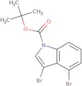 3,4-Dibromoindole-1-carboxylic acid tert-butyl ester