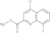 Methyl 4-chloro-8-fluoroquinoline-2-carboxylate