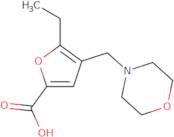 5-Ethyl-4-(morpholin-4-ylmethyl)furan-2-carboxylic acid