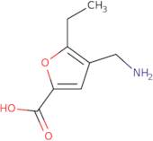 4-(Aminomethyl)-5-ethylfuran-2-carboxylic acid